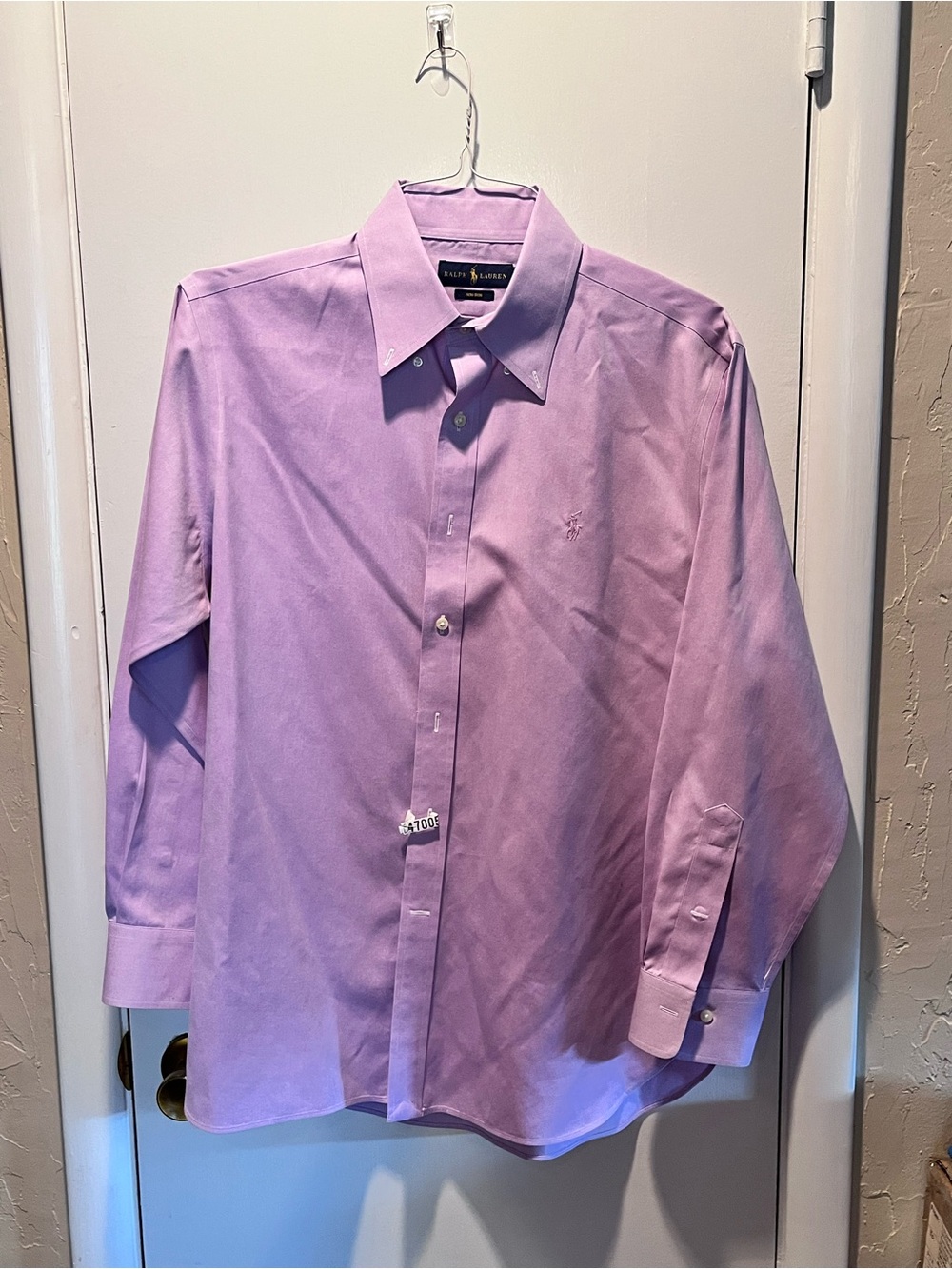 Ralph Lauren Lavender Long-Sleeve Dress Shirt